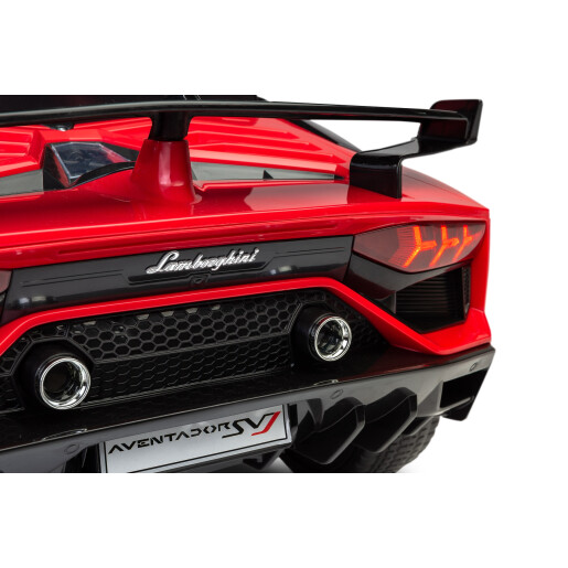 Masinuta electrica cu telecomanda Toyz Lamborghini Aventador SVJ 12V Red