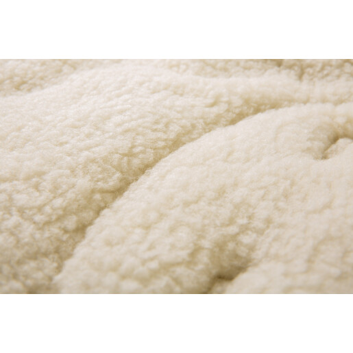 Sac de iarna Sensillo lana Cappuccino 95x40 cm