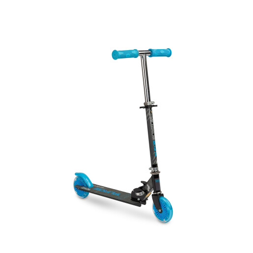 Scooter cu casca, cotiere si genunchiere Toyz TAURO Albastru