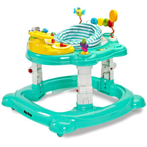 Premergator bebelusi cu scaun rotativ si jumper Toyz HIPHOP 360 Mint