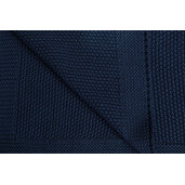 Paturica de bumbac tricotata Sensillo 100x80 cm Albastru Inchis