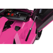 Masinuta electrica cu telecomanda Toyz Lamborghini Aventador SVJ 12V Pink