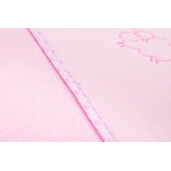 Prosop cu gluga Sensillo SHEEP 80x80 cm Pink