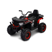 ATV electric pentru copii Toyz SOLO QUAD 4x4 12V cu telecomanda Rosu